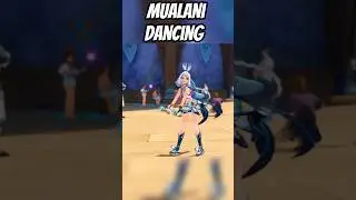 Mualani is Dancing 🔥 #genshinimpact