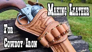 Making a holster for a Colt Single Action Army