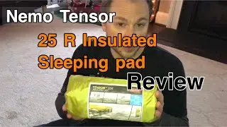 Nemo Tensor 25R Review & Inflate with Trash bag and rubber band
