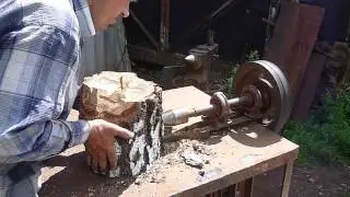 Дровокол с реверсом. Тестирование