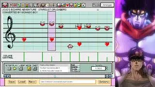 JoJo's Bizarre Adventure : Stardust Crusaders - Super Mario Paint