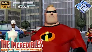 The Incredibles: Rise of the Underminer PS2 HD Gameplay (PCSX2)