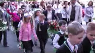 Rigas 13.vidusskola, 01.09.2010 Первоклассники- 10 часть
