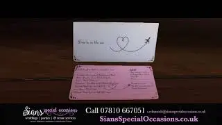 Party & Wedding invitations and stationery - Sians Special Occasions