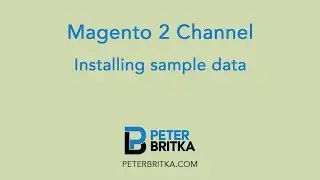 Magento 2 - Installing sample data