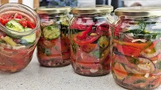 Ich konserviere diesen Salat jedes Jahr! Frischer Salat im Winter ist wie Sommer