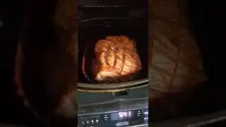 Crisping pork shoulder skin in the Ninja