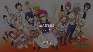 【Karaoke + Sub Esp】Shokugeki no Souma Ending 1 -  Spice LYRICS