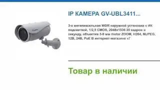 IP камера GV-UBL3411 купить в магазине