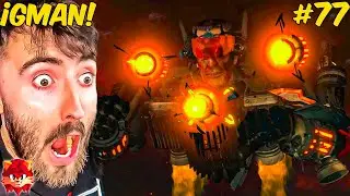 EL NUEVO GMAN TOILET es INVENCIBLE *MUY EPICO* 😱🚽 | skibidi toilet 77 part 4