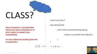 Class In Java | what is class | skeleton of the class