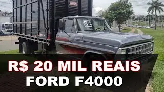 FORD F4000 A VENDA A PARTIR DE 20 MIL