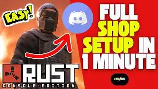 How To Set Up A Discord Shop For Rust Console Edition | Best Discord Bot | I Need Wood Kits | Helios