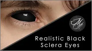 Creating Black "Sclera" Eyes (HD)