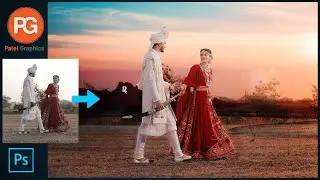 How to edit wedding photos in Photoshop || Wedding photo editing || Photoshop tutorial