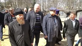 Строительство новых храмов ЮВАО проверил В.И.Ресин