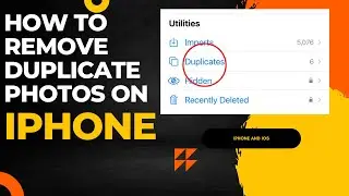 How to remove duplicate photos on iPhone | In-built iPhone feature |
