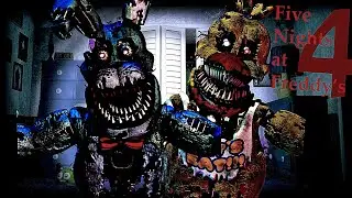 прохождение Five Nights at Freddy's 4 - 2 ночь (БЕЗ КОММЕНТАРИЕВ)