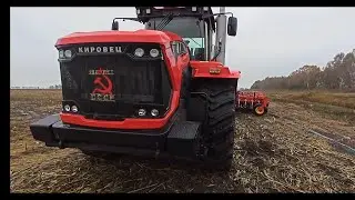 Хорош ли он трактор К-742м и сеялка Борго 872