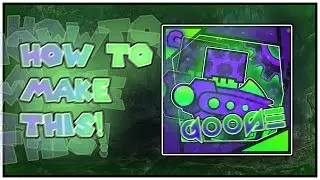 How to make a GEOMETRY DASH ICON (with photoshop) [500 subs special]