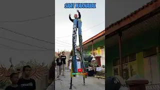Aksi RAFA Bocil Jangkungan Viral Kelas 1 SD Saat Latihan & Saat Karnaval ❗️