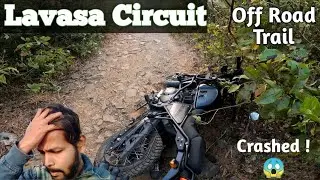 Lavasa Circuit | Off road on Himalayan 2024 | Royal Enfield  Himalayan CRASH | Epic Adventure Ride