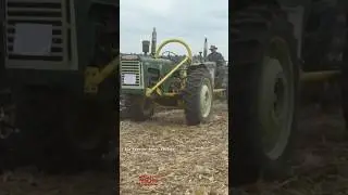 OLIVER Tractors Plowing 