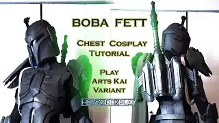 Boba Fett Chest - Play Arts Kai variant - Cosplay Tutorial