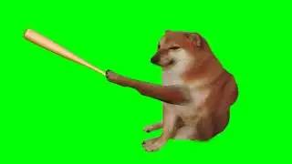 Cheems Bonk Green Screen 4k/Ultra Hd || Bonking Cheems Green Screen