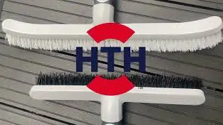 HTH® algae and curved brush are game-changes for pool cleaning