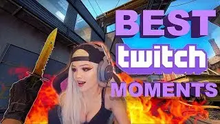 KNIFE UNBOXING, CRAZY SG 553 ACE, WOXIC IS INSANE | (CSGO) Best Twitch Moments 2018 #1