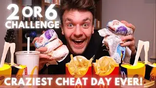 2 OR 6 Challenge | INSANE Birthday Cheat Day | 26 Things You Didn't Know About Me