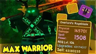 BEST WARRIOR LOADOUT AND *HOW TO SOLO THE CANALS NIGHTMARE* DUNGEON QUEST ROBLOX
