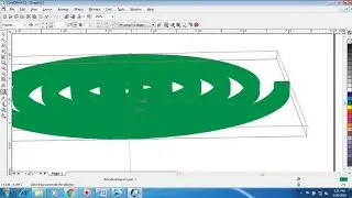 How to make coil in corel Draw 12 in Hindi