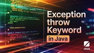 throw keyword in Java with Example