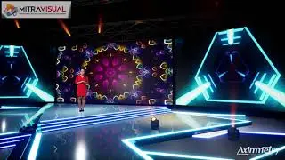 Aximmetry Virtual Stage Set 03 - Mitra Visual