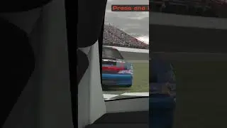 Justin with the Jumpscare #shorts #racing #nascar #gaming #iracing #jumpscare