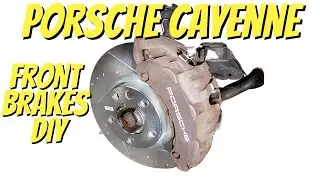 Porsche Cayenne Front Brakes DIY!