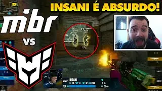 INSANI DESTRUIU TUDO EM PARTIDA DE ESTREIA! Melhores Momentos: MIBR vs HEROIC - IEM COLOGNE