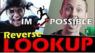Reverse Vlookup || Vlookup vs Reverse Vlookup in Excel with example 