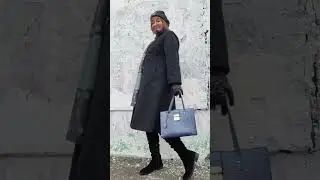 как выглядеть элегантно в холодное время. 60+