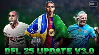 DFL 25 V3.0 | NEW MENU, CAREER MODE, TRANSFERS, FACES, TEAMS & KITS 2025 | FIFA 16 MOBILE