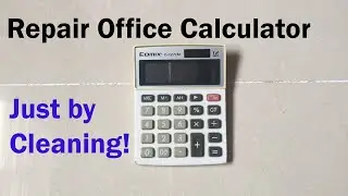 Calculator Repair - Unresponsive Keypad (Solved by Cleaning!)
