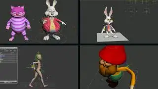 3D Modeling & Rigging Demo Reel (2016-17)
