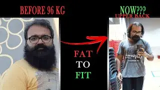 My Fitness Journey PULLUPS UPPER BACKs 25kg weight lost in three months