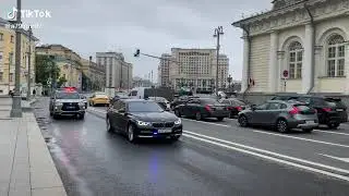 Кортеж В.В. Путина 🔥🔥🔥