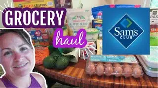 MASSIVE SAM'S CLUB MONTHLY GROCERY HAUL // SAM'S CLUB GROCERY HAUL // AUGUST 2020