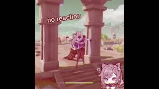 Does the Robot React to The Attack ?! Genshin Impact