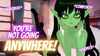 Goblin Girlfriend Forces You to Stay in Bed! Monster ASMR Roleplay🛏️ [comfort] [emotional] [F4M]💚