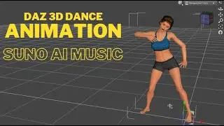 3D Dance Animation with Suno AI Music Audio – Zombie Gold Rhythm